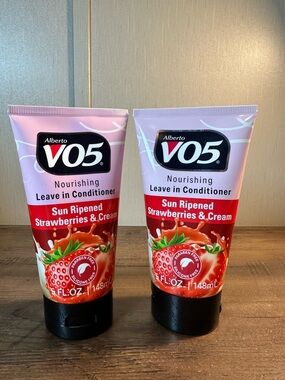 Alberto VO5 Nourishing Leave in Conditioner Strawberries & Cream 5 fl oz 2 Tubes